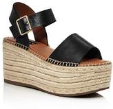 Thumbnail for your product : Aqua Women's Rowan Leather Espadrille Platform Sandals - 100% Exclusive