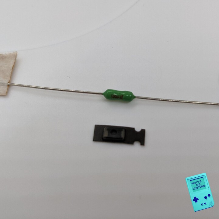 Brand New Game Boy Pocket Gbp Diode & Fuse Replacement Set D3 F1 Fix No Turn On USA Ready To Ship Great Parts For Your Next Project
