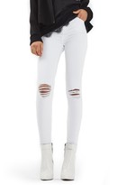 Thumbnail for your product : Topshop Women's Jamie Ripped Skinny Jeans