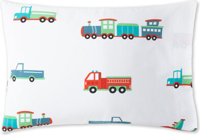Wildkin Transportation 100% Cotton Hypoallergenic Pillowcase - Toddler