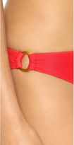 Thumbnail for your product : Shoshanna Red Solid Ring Bottoms