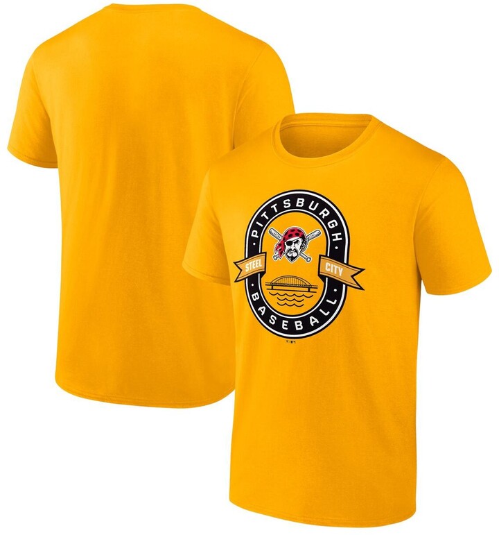 Men's Fanatics Branded Royal/Gold Buffalo Sabres Iconic Slapshot Long  Sleeve T-Shirt