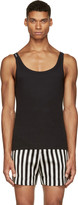 Thumbnail for your product : Dolce & Gabbana Black Ribbed Marcello Tank