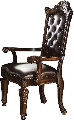 ACME Furniture AcmeFurnitureVendomeDiningChairEspressoSyntheticLeather/CherryFinish