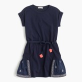 Thumbnail for your product : J.Crew Girls' embroidered panel dress