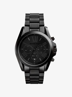 Michael Kors Oversized Bradshaw Black-Tone Watch