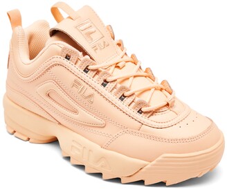 fila women's disruptor ii sneaker pink