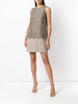 Thumbnail for your product : Dolce & Gabbana Pre-Owned Lace Panel Short Dress