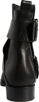 Thumbnail for your product : Pierre Hardy Double-Buckle Motorcycle Boots-Black