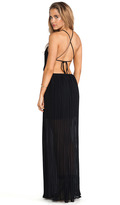 Thumbnail for your product : BCBGMAXAZRIA BCBGeneration Open Back Side Slit Maxi Gown
