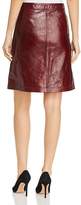Thumbnail for your product : Tory Burch Bianca A-Line Leather Skirt