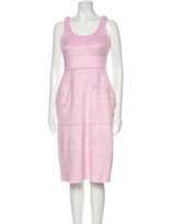 Thumbnail for your product : Ambush Scoop Neck Midi Length Dress w/ Tags Pink