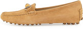 Thumbnail for your product : Patricia Green Brynn Suede Buckle Loafer, Camel