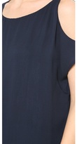 Thumbnail for your product : Alice + Olivia AIR by Knot Shoulder Washed Top