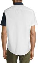 Thumbnail for your product : Tommy Hilfiger Stripe Cotton Short-Sleeve Shirt
