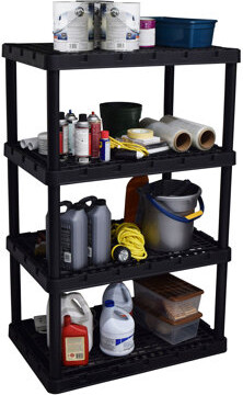 Gracious Living Plastic Storage Rack