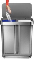 Thumbnail for your product : Williams-Sonoma simplehuman Dual Compartment Step Can with Liner Pocket, 58L