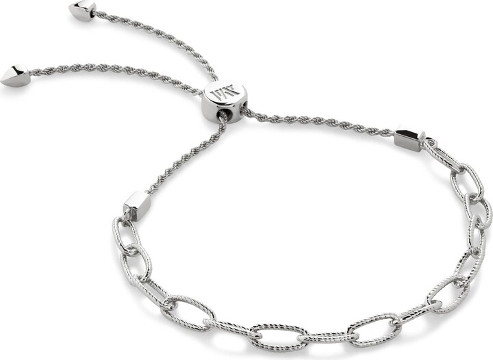 Monica Vinader Chain Link Friendship Slider Bracelet