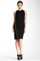 Thumbnail for your product : ABS by Allen Schwartz Draped Metallic Knit Dress