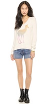 Thumbnail for your product : Wildfox Couture Rainbow Fawn Baggy Beach Sweatshirt
