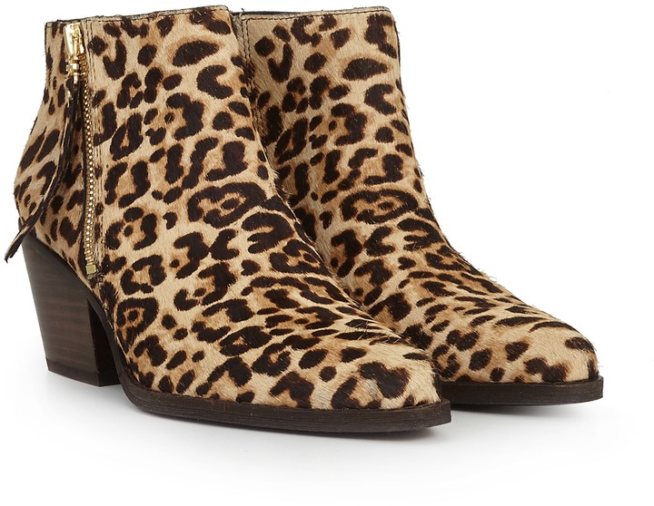 sam edelman animal print heels