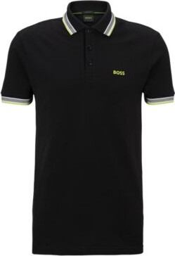 HUGO BOSS Cotton polo shirt with logo