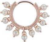 Maria Tash 8mm Rose Gold and Pearl Coronet Earring