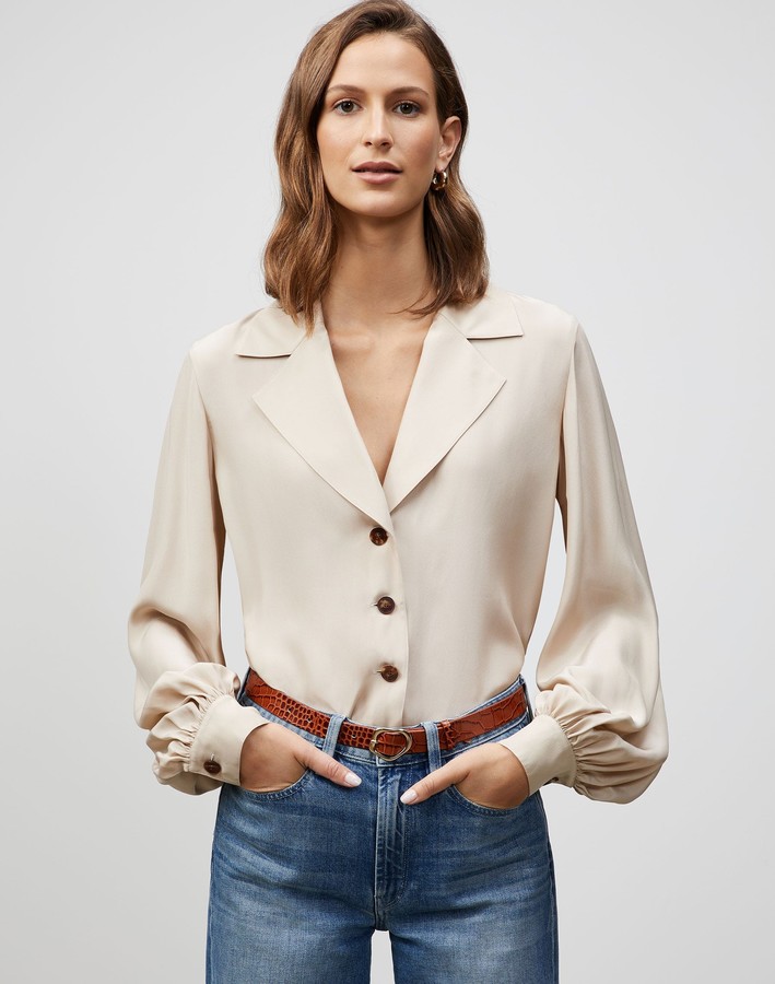 Lafayette 148 New York Therese Blouse - ShopStyle