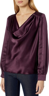 Parker Women's Galway Long Sleeve Cowl Blouse