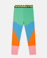 Thumbnail for your product : Stella McCartney Colour Block Logo Leggings, Woman, Multicolour