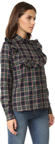 Thumbnail for your product : MAISON KITSUNÉ Ella Jabot Shirt