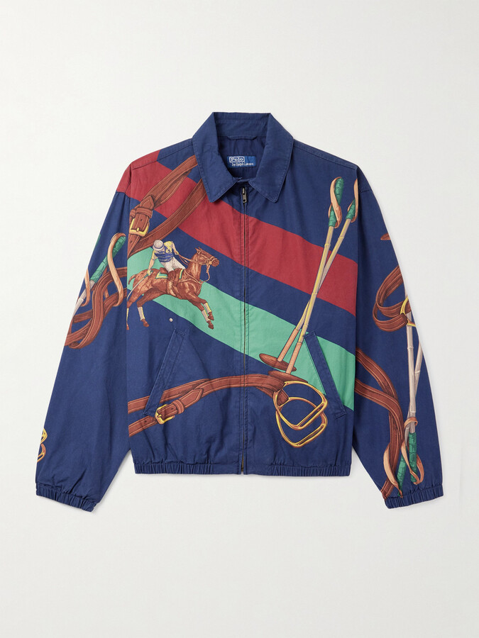 Bayport Printed Cotton-Twill Jacket