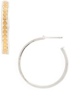 Thumbnail for your product : Anna Beck Medium Hoop Stud Earrings