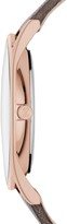 Thumbnail for your product : Skagen Women's Holst Slim Genuine Leather Strap Watch