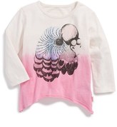 Thumbnail for your product : Munster 'Sharkey' Long Sleeve Tee (Baby Girls)