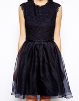 Thumbnail for your product : Ted Baker Occasion Dress with Lace Top and Full Skirt