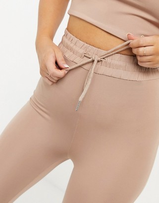 Love & Other Things high waisted leggings in camel