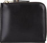 Thumbnail for your product : Comme des Garcons Leather Half-Zip Wallet-Black