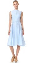 Thumbnail for your product : Jason Wu Cotton Twill Sleeveless Dress