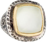 Thumbnail for your product : David Yurman Two-Tone Quartz & Mother of Pearl Ring