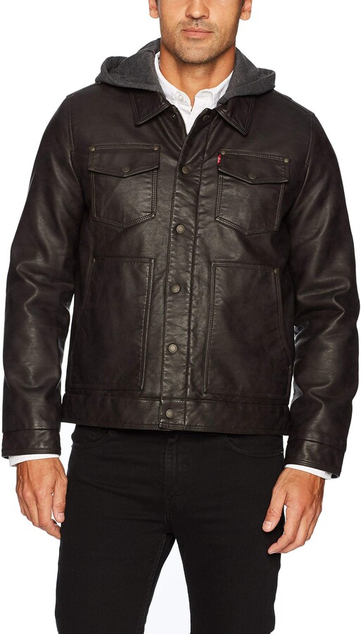 levis suede jacket mens