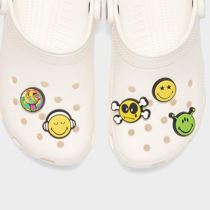 Crocs Jibbitz Smiley Charms (5Pack) ShopStyle Wallets & Card Holders