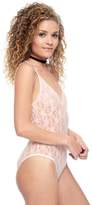 Thumbnail for your product : Juicy Couture Strappy Lace Bodysuit