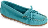 Thumbnail for your product : Minnetonka Kilty Suede Driving Shoe