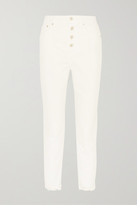Thumbnail for your product : Madewell The Perfect Vintage Cropped High-rise Straight-leg Jeans
