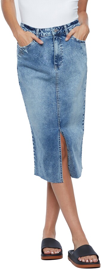 Denim Skirt | Shop the world's largest collection of fashion 