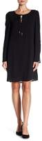 Thumbnail for your product : Bobeau B Collection by Amada Front Tie Long Sleeve Dress
