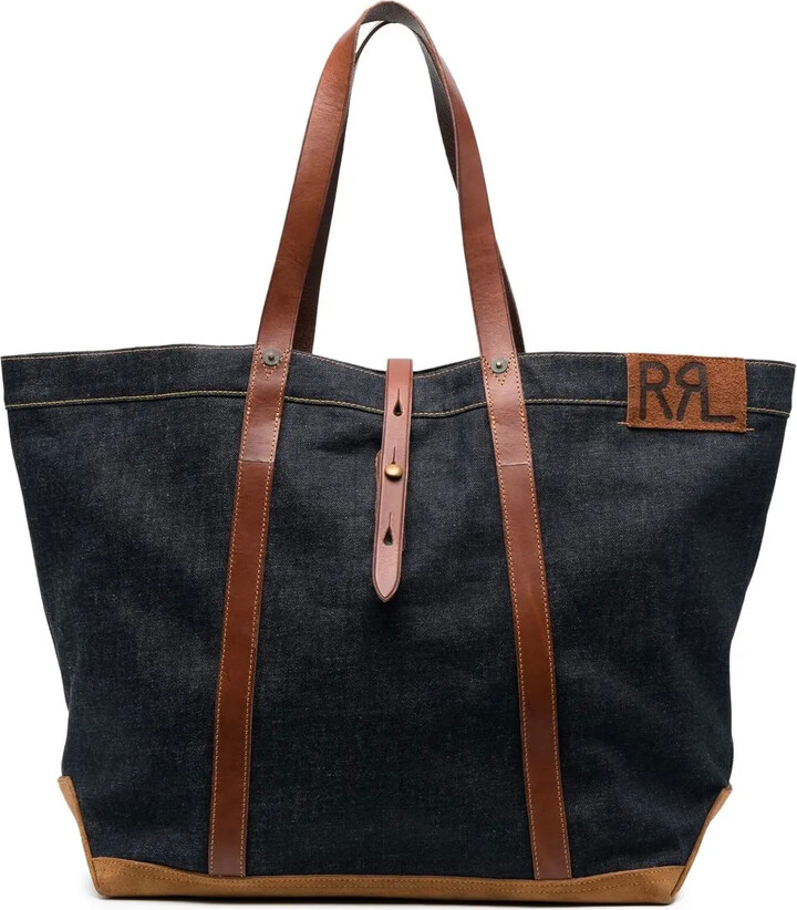 Ralph Lauren RRL Ranch Suede Tote - ShopStyle