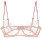 Thumbnail for your product : Petra Floral-Lace Underwired Bra