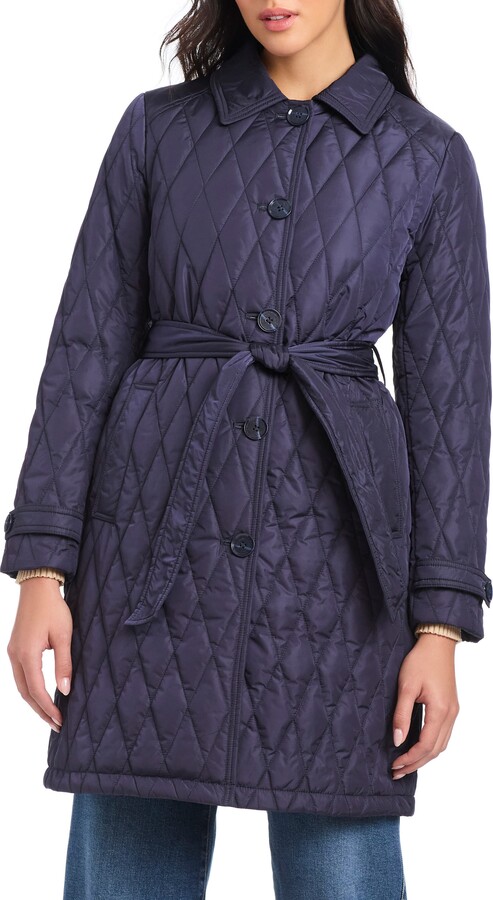 Kate Spade Long Quilted Jacket